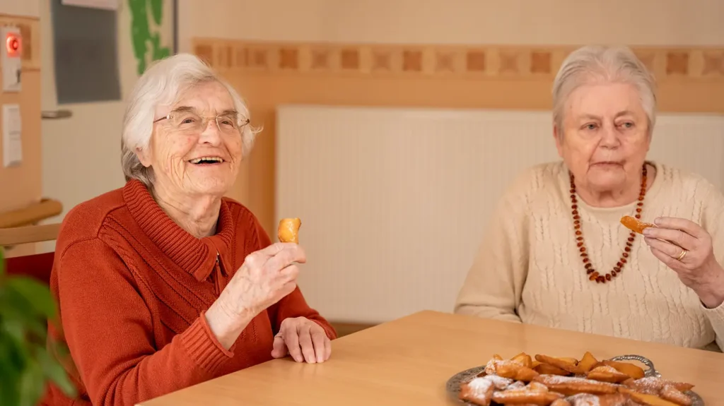 Gemeinsam backen und naschen in der Tagespflege Hausach